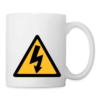 lightning thunder - Mug - white - Right