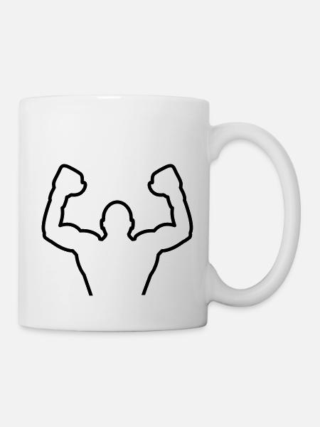 boxer_f1 - Tasse - Weiß