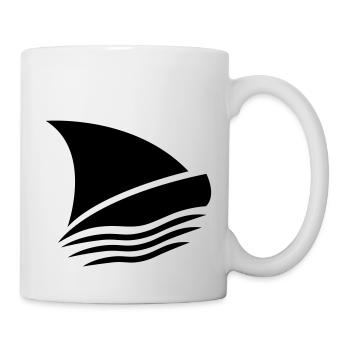 Sailingboat - Mug blanc - blanc - Droite