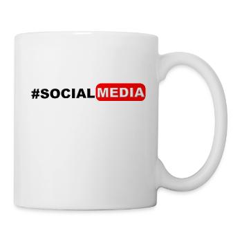 SocialMedia - Soziale Medien - App - Internet - Tasse - Weiß - Rechts