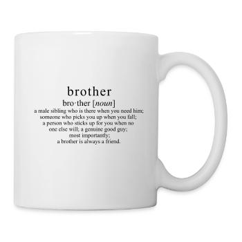 Brother - Tasse - Weiß - Rechts