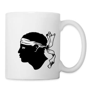 Testa mora (tête de Maure) - Mug blanc - blanc - Droite
