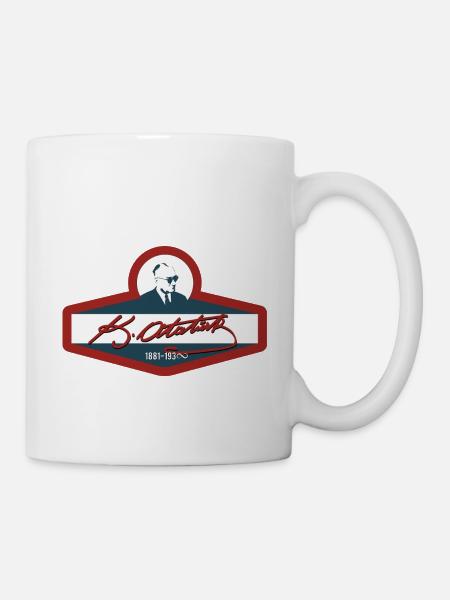 Ataturk retro - Mug - white