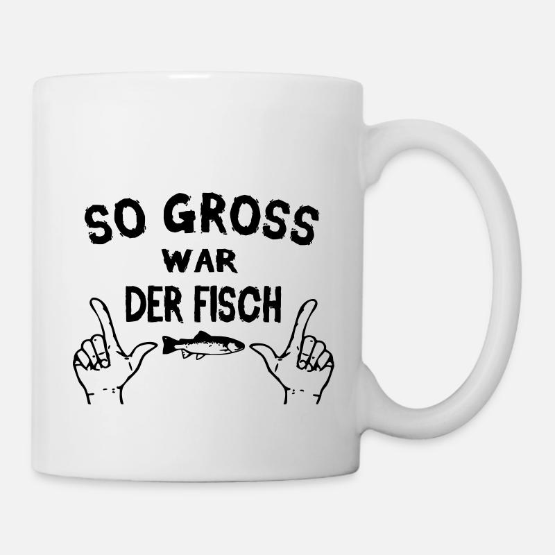 Angeln - Tasse - Weiß