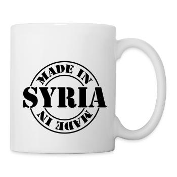 made in syria m1k2 - Mug - white - Right