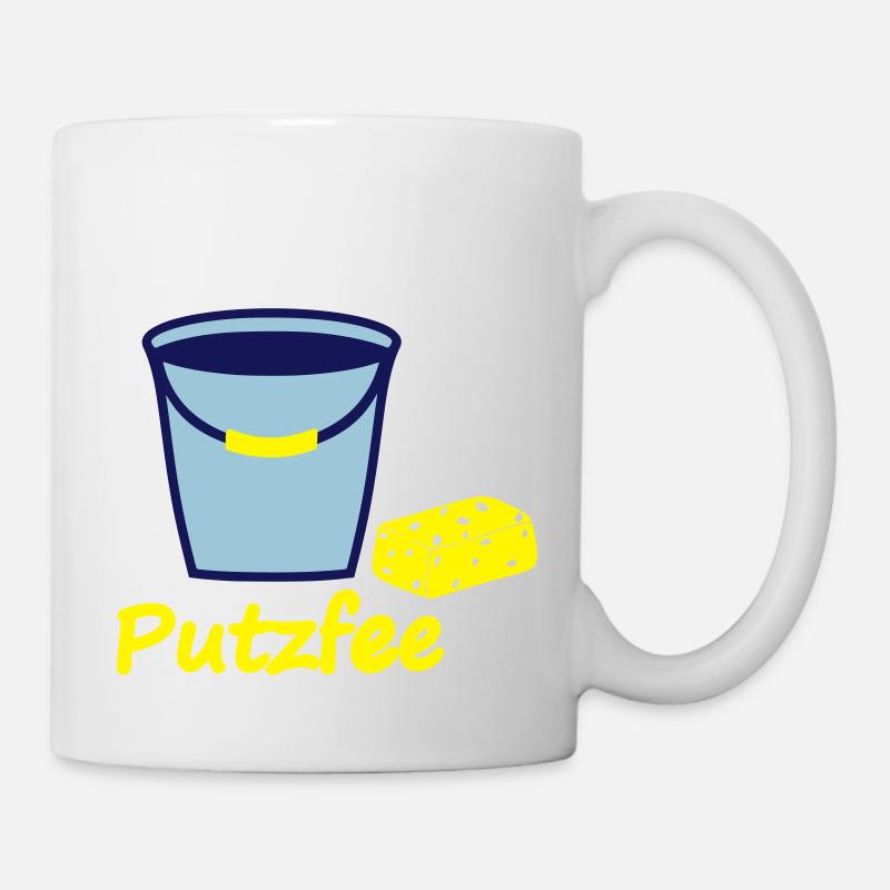 Putzfee - Tasse - Weiß