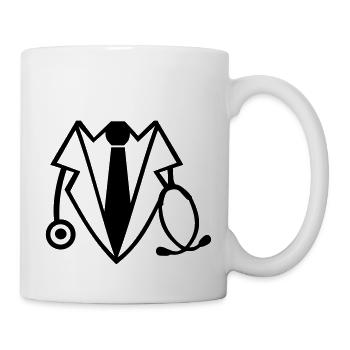 Docteur - Mug blanc - blanc - Droite
