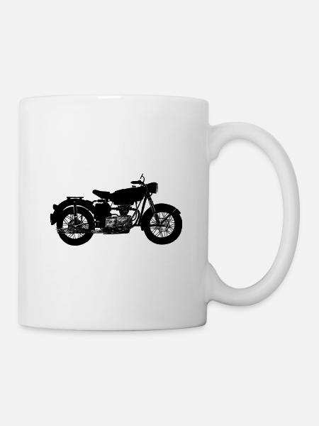 motorcycle - Mug - white