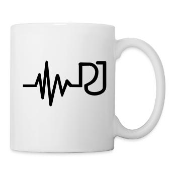 DJ - Mug blanc - blanc - Droite