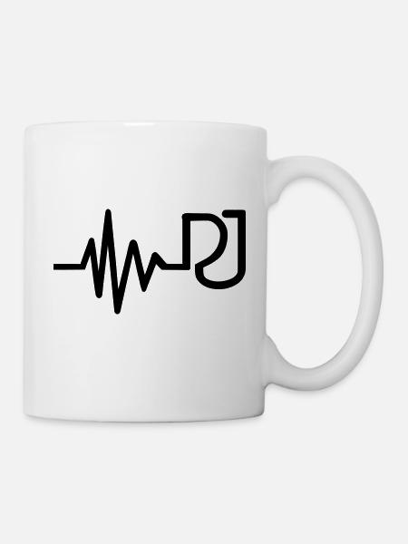 DJ - Mug - white