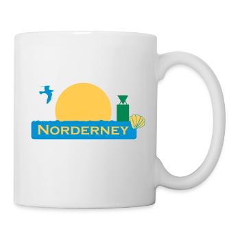 norderney - Tasse - Weiß - Rechts