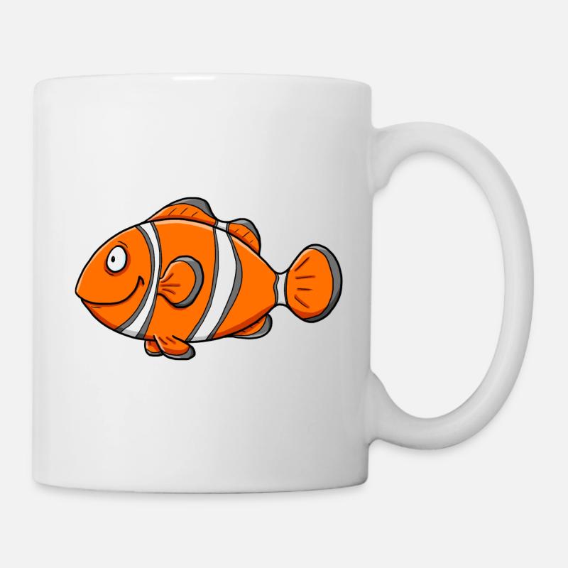 Clownfisch - Tasse - Weiß