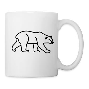 Polar bear - Mug - white - Right