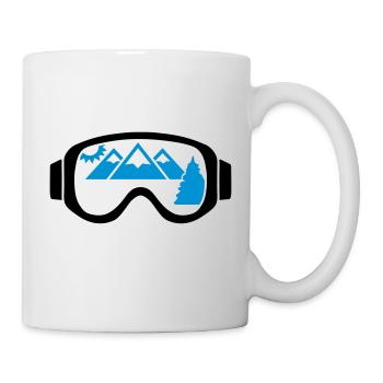 Ski goggles - Mug - white - Right