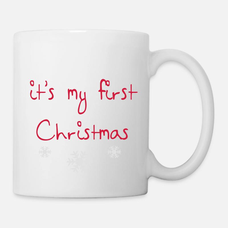 First Christmas - Tasse - Weiß