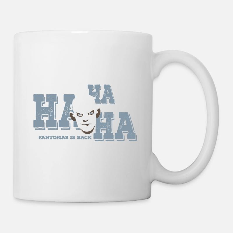 Hahaha! Fantomas - Mug - white