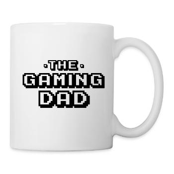 Gaming Dad Papa Gamer Geschenk - Tasse - Weiß - Rechts
