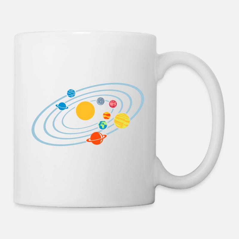 Planète - Mug blanc - blanc