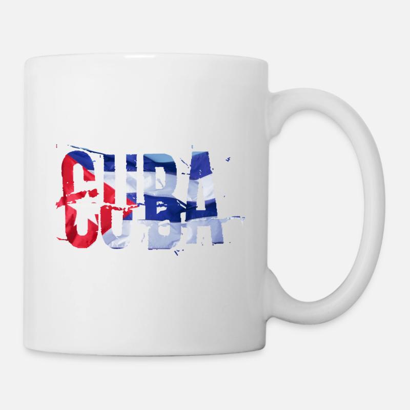 Cuba Flag Cubanisto - Mug - white