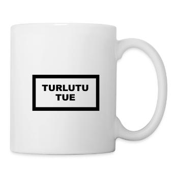 Turlutu Tue - Mug blanc - blanc - Droite