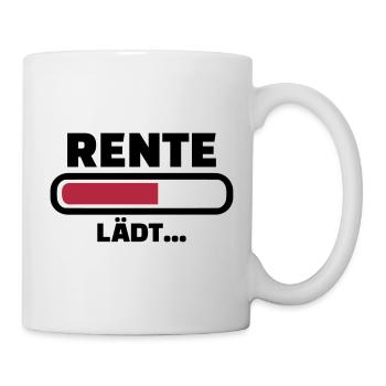 Rente - Tasse - Weiß - Rechts