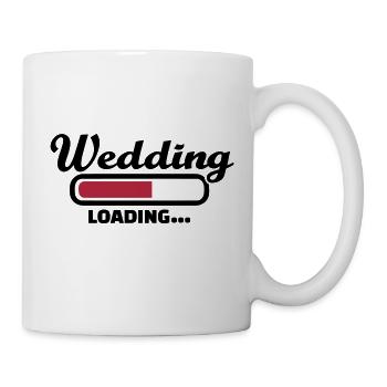 Hochzeit - Tasse - Weiß - Rechts