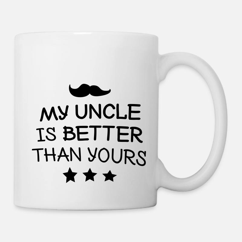 My Uncle - Tasse - Weiß