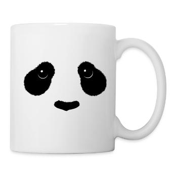 KEIKO Panda BW black and white baby colorful bear Aisa - Mug - white - Right