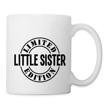 little sister limited edition stamp copy - Mug - white - Right