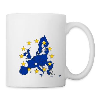 Europäische Union - Tasse - Weiß - Rechts