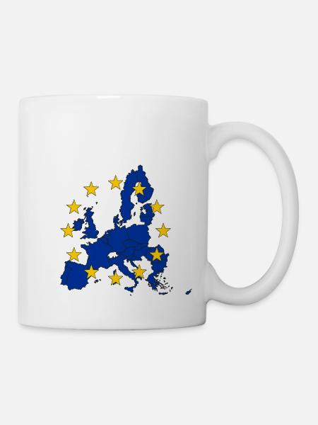 Europäische Union - Tasse - Weiß