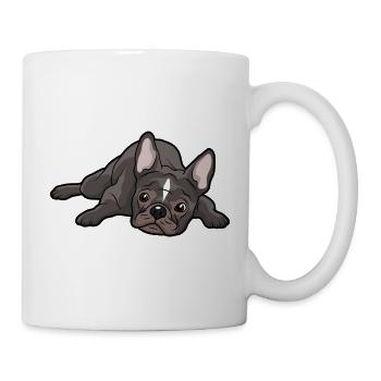 French Bulldog Dog - Mug - white - Right