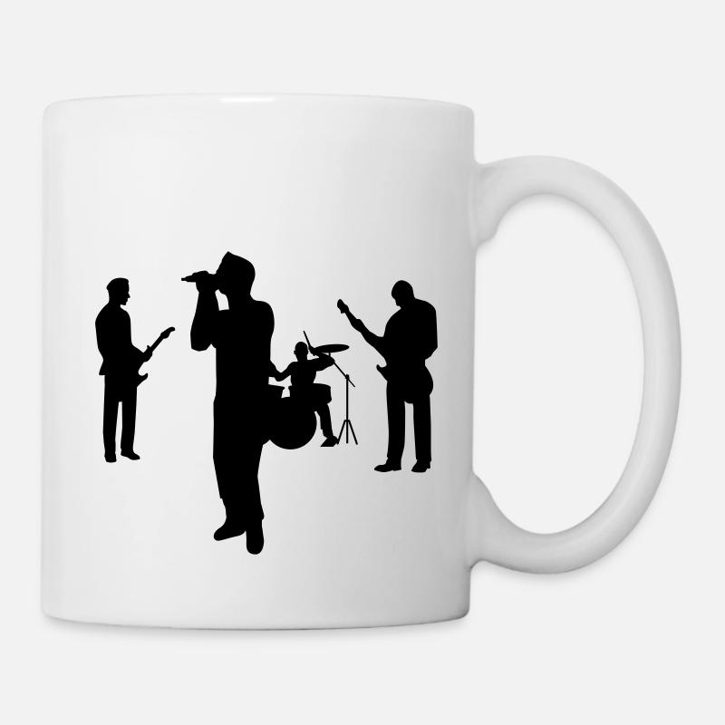 band - Tasse - Weiß