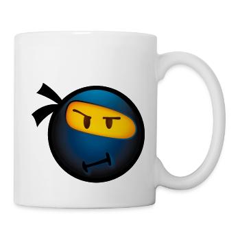 Smiley Glossy Ninja - Mug - white - Right