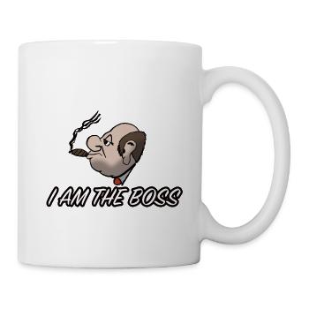 BOSS - Mug blanc - blanc - Droite