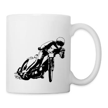 Speedway Racer - Tasse - Weiß - Rechts