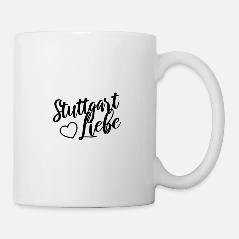 Stuttgart Liebe - Tasse - Weiß