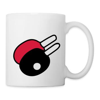 ping pong - Tasse - Weiß - Rechts