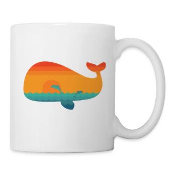 Whale (sun) - Mug - white - Right