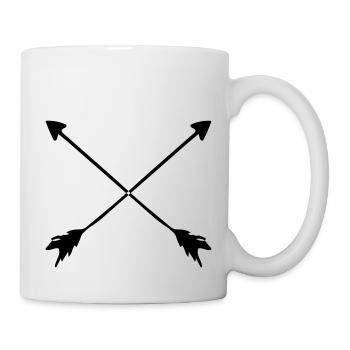 Hipster Sketched Arrows - Mug - white - Right
