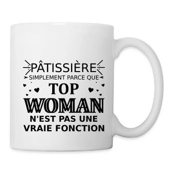 patissière top woman - Tasse - Weiß - Rechts