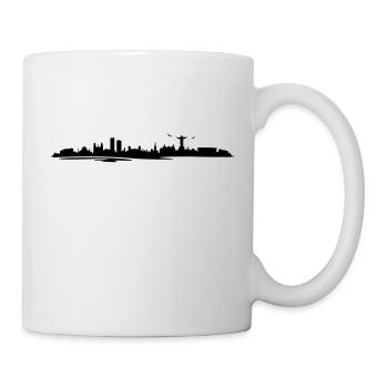 Skyline - Rio de Janeiro - Tasse - Weiß - Rechts