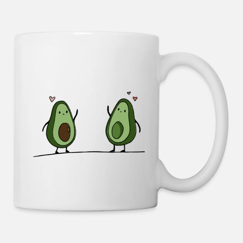 Amour d'avocat - Mug blanc - blanc