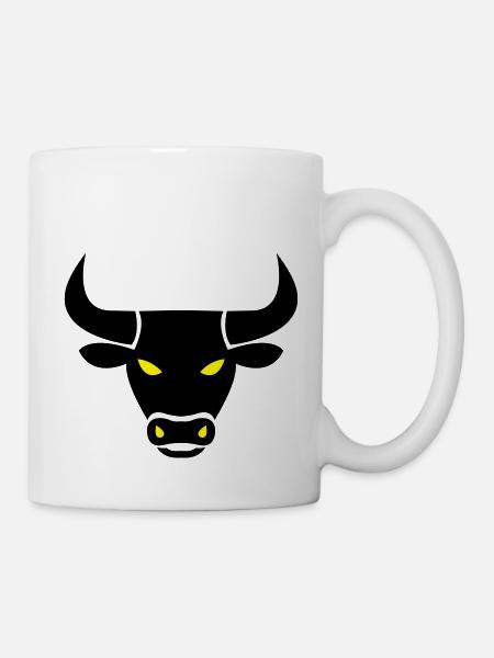 stier_002 - Tasse - Weiß