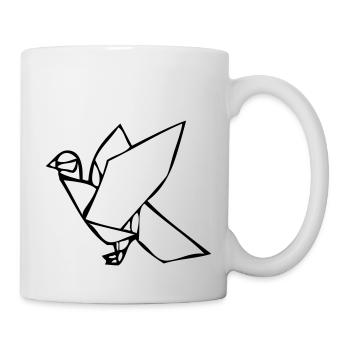 taube_001 - Tasse - Weiß - Rechts