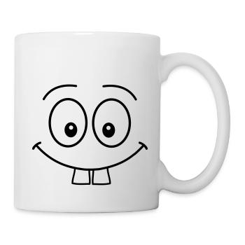 smileface_001 - Tasse - Weiß - Rechts