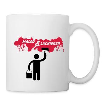 maler_02 - Tasse - Weiß - Rechts