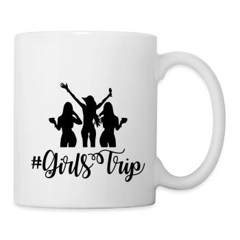 girls trip - Tasse - Weiß - Rechts