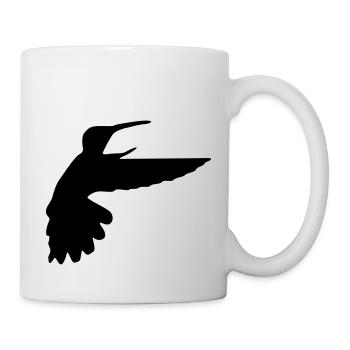kolibri vogel - Tasse - Weiß - Rechts
