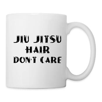 Jiu Jitsu Hair BJJ dit Jiu-Jitsu brésilien - Mug blanc - blanc - Droite